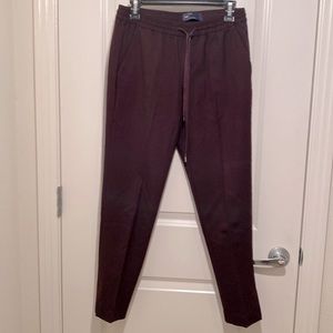 GAP wool blend pants, maroon, size 4R.